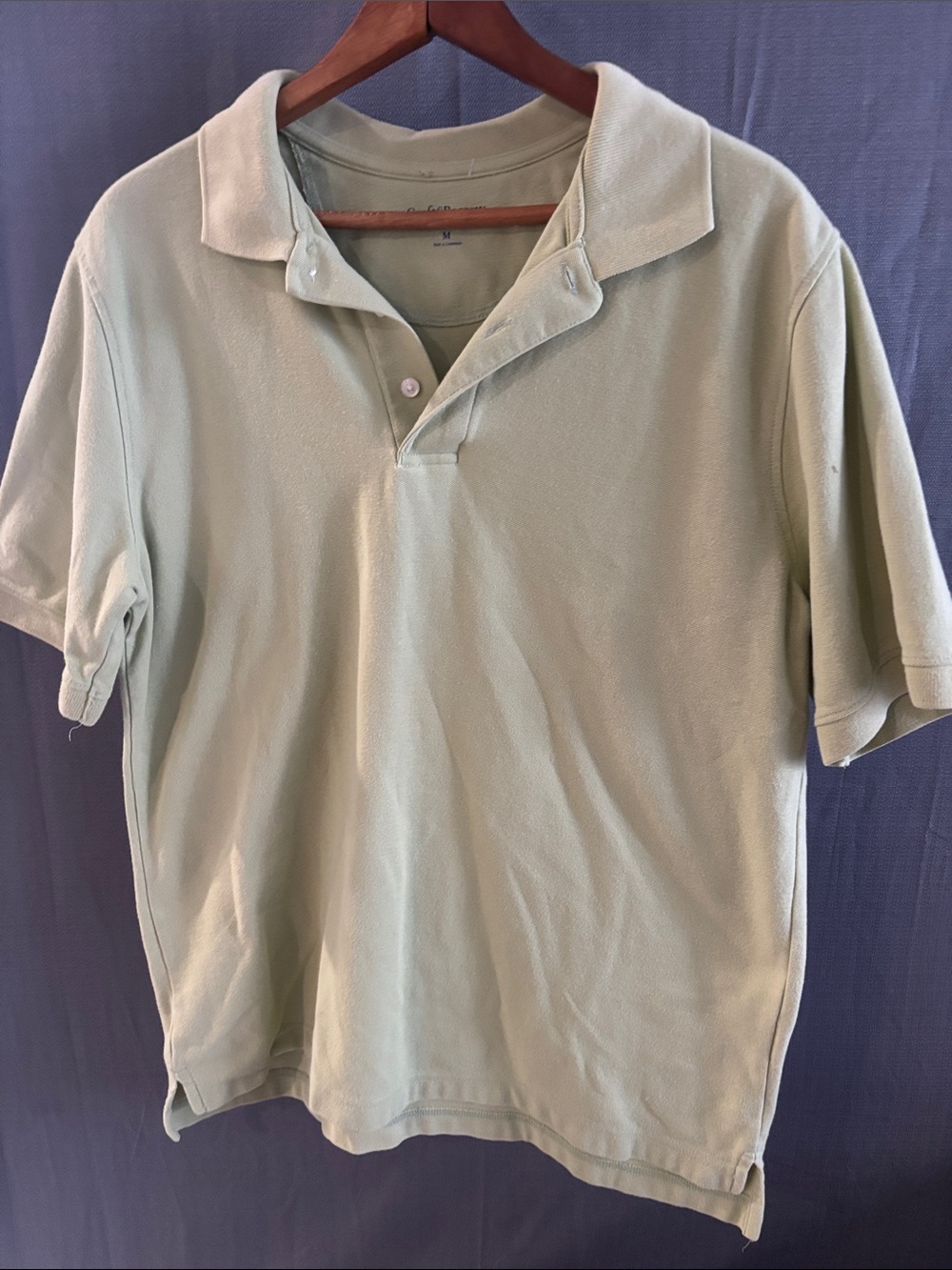 croft & barrow Light Sage Green Men's Polo Shirt